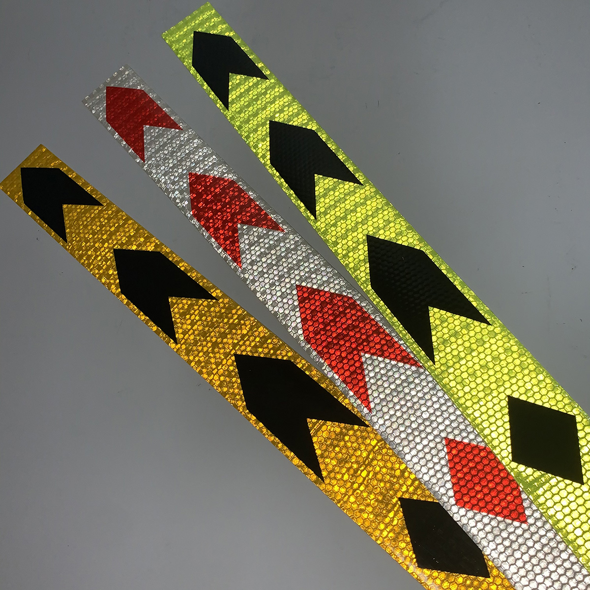 5*90 سم PVC Honeycomb Arrow Safety Safety Structions for Charcs