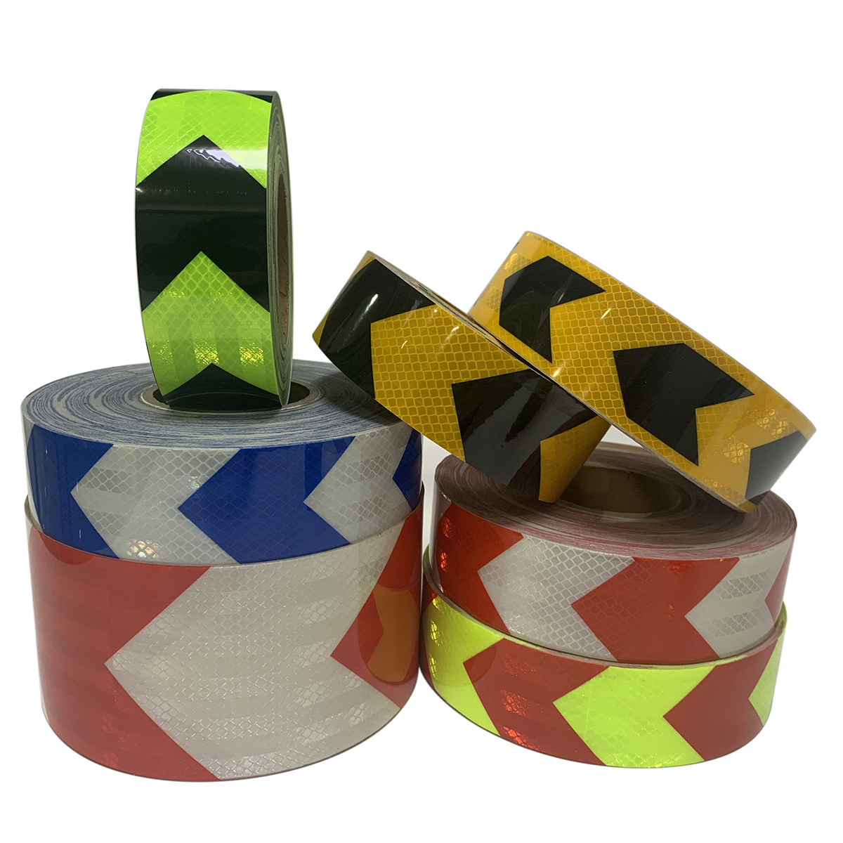 Pet Micro-Prismatic Arrow Safety Tare Tape Reflect